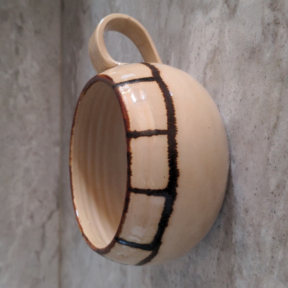 Signed Art Pottery -- Handcrafted Tea Cup or Mug